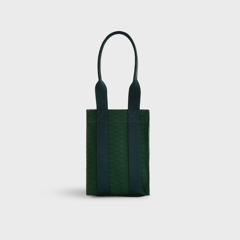 Kith Monogram Canvas Wine Tote Bag - Conifer