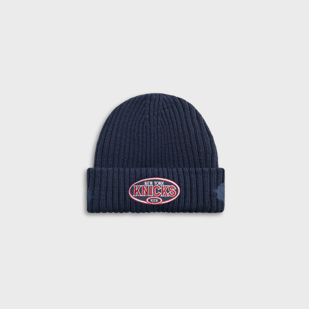 Kith & New Era for the New York Knicks Knit Beanie - Nocturnal