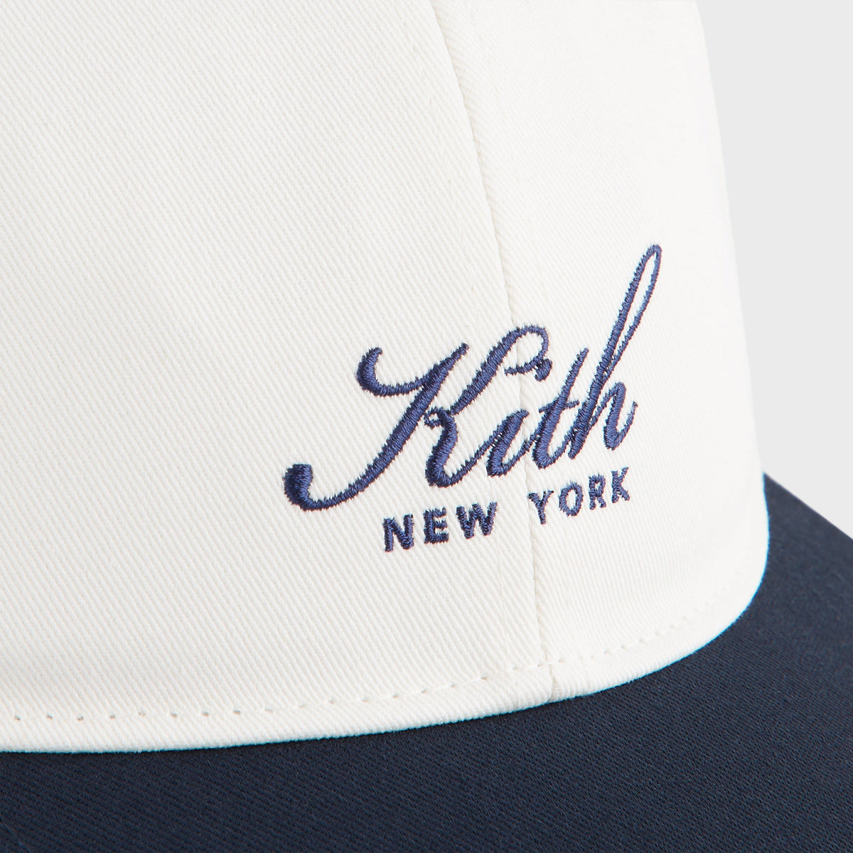 Kith Twill Two Tone New York Script Aaron Classic Cap - Nocturnal