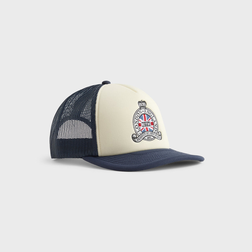 Kith London Two Tone Poly Foam Nolan Trucker Hat - Nocturnal