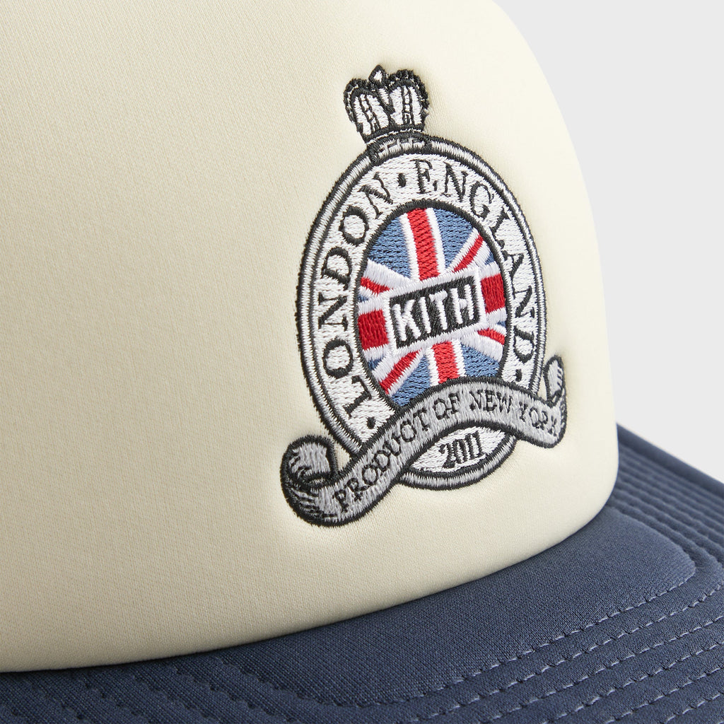 Kith London Two Tone Poly Foam Nolan Trucker Hat - Nocturnal