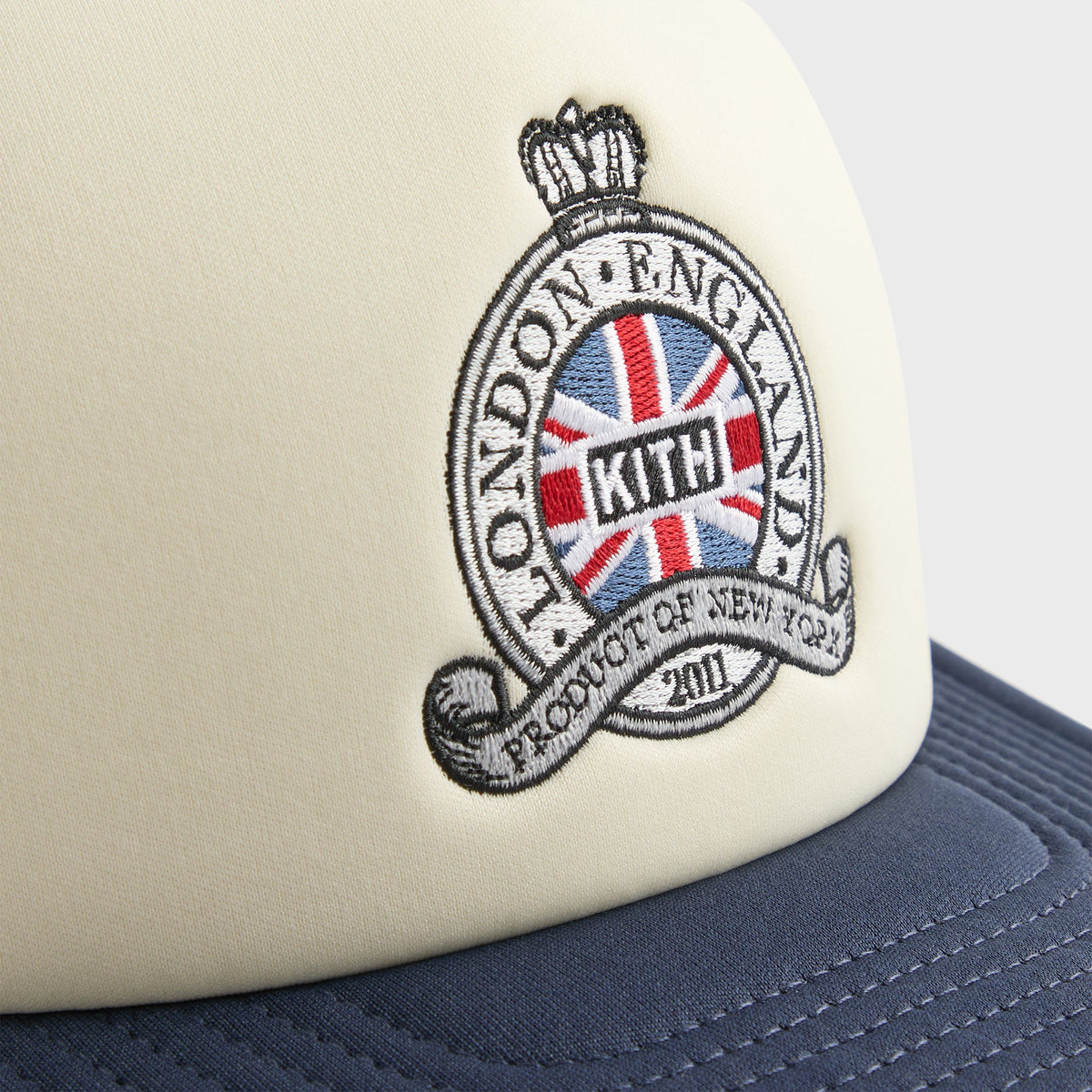 Kith London Two Tone Poly Foam Nolan Trucker Hat - Nocturnal