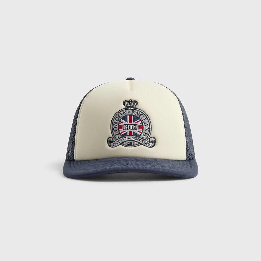 Kith London Two Tone Poly Foam Nolan Trucker Hat - Nocturnal