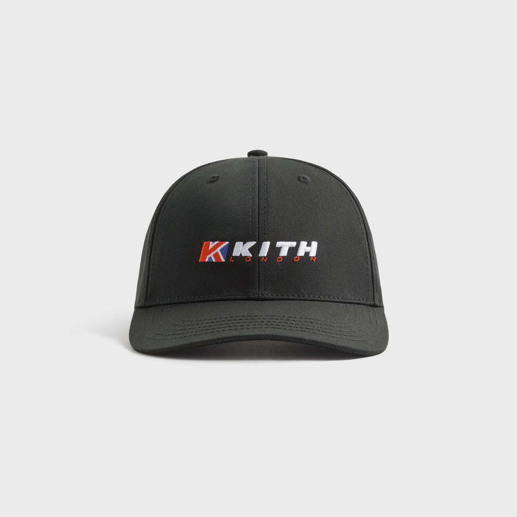 Kith London Twill Aaron Cap - Black