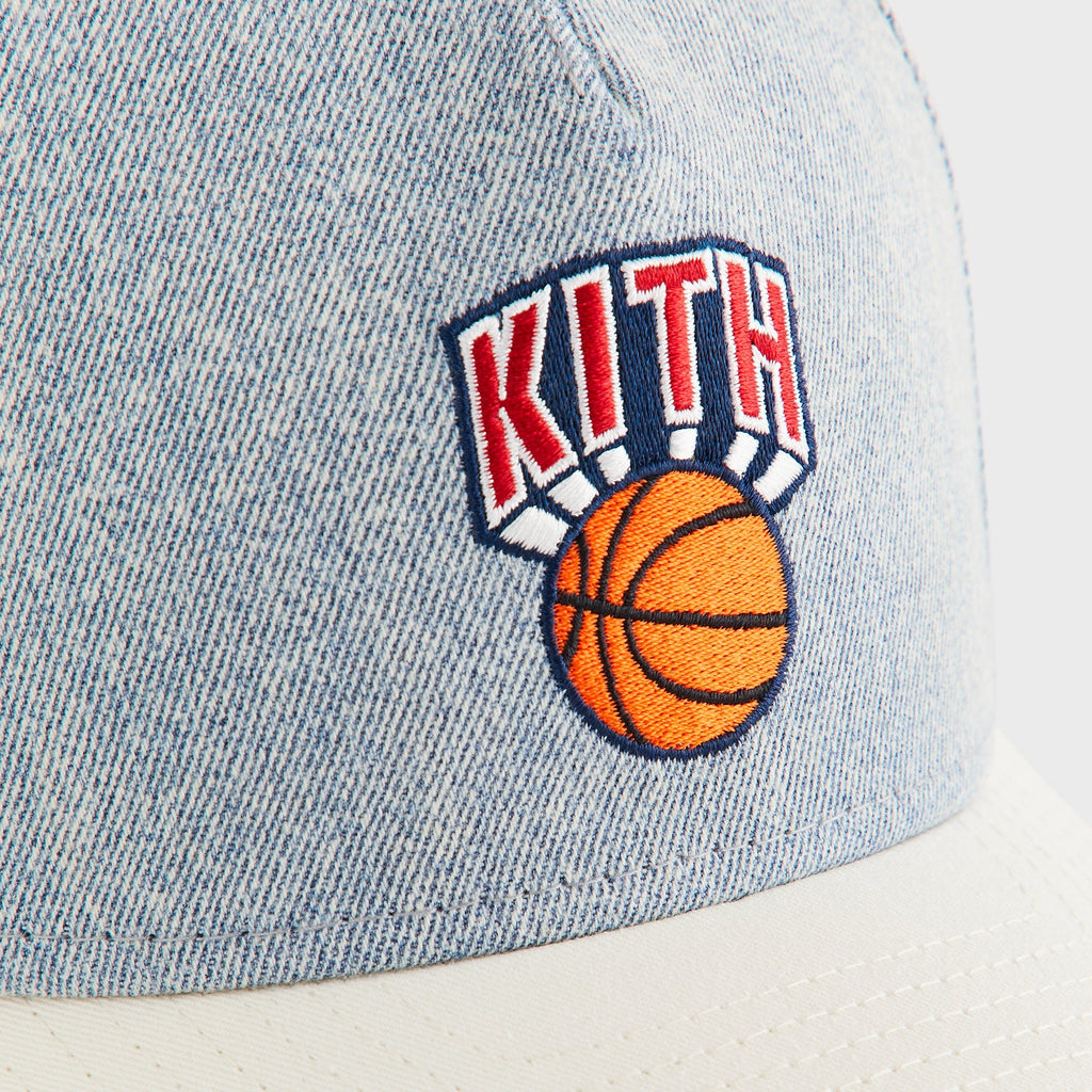 Kith & New Era for the New York Knicks Two Tone 9Forty M Crown Snapback - Mid Indigo