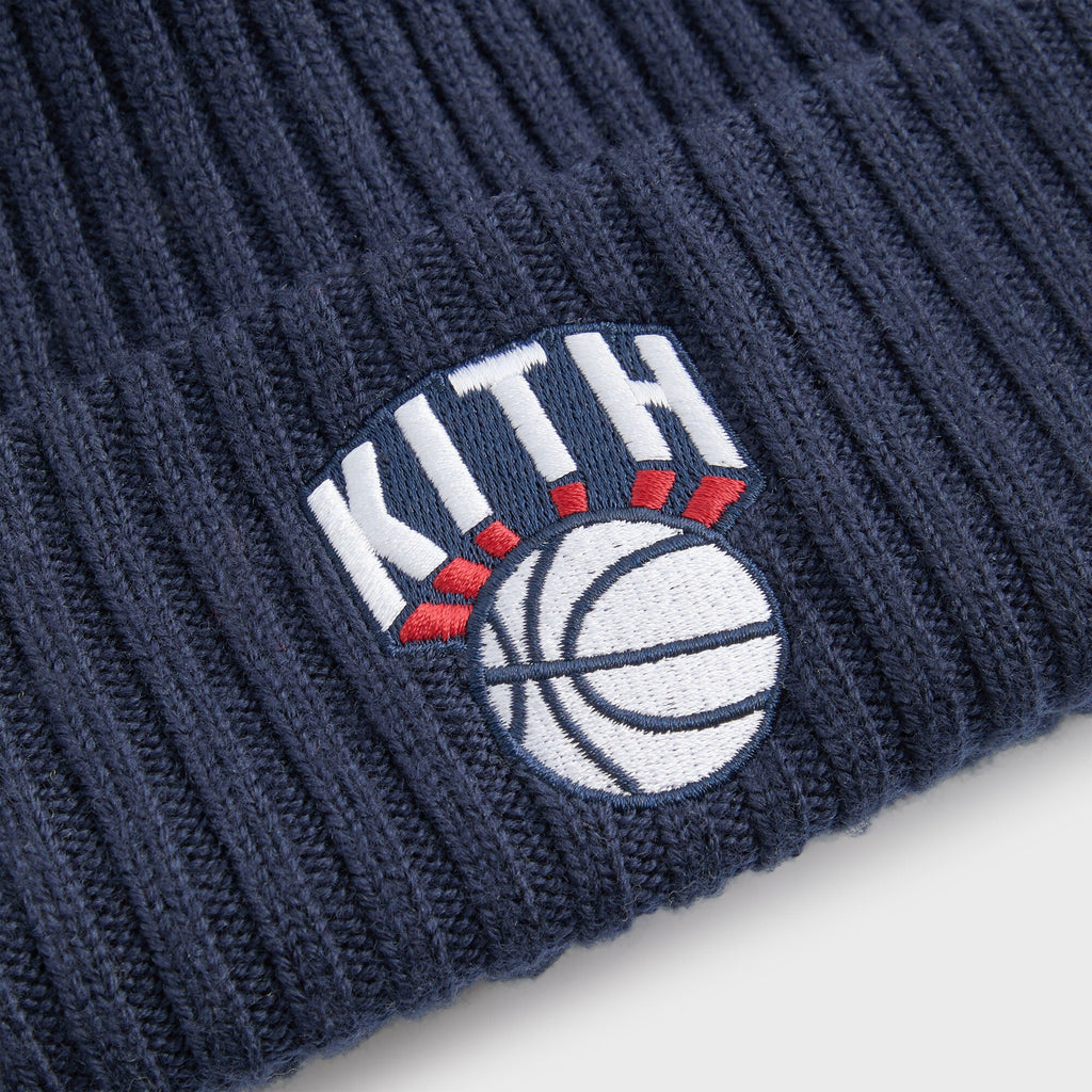 Kith & New Era for the New York Knicks Knit Beanie - Nocturnal