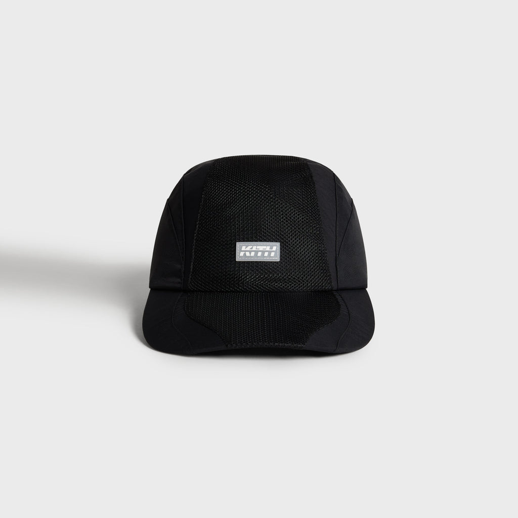 Kith Nylon Mesh Paneled Griffey Camper Hat - Black