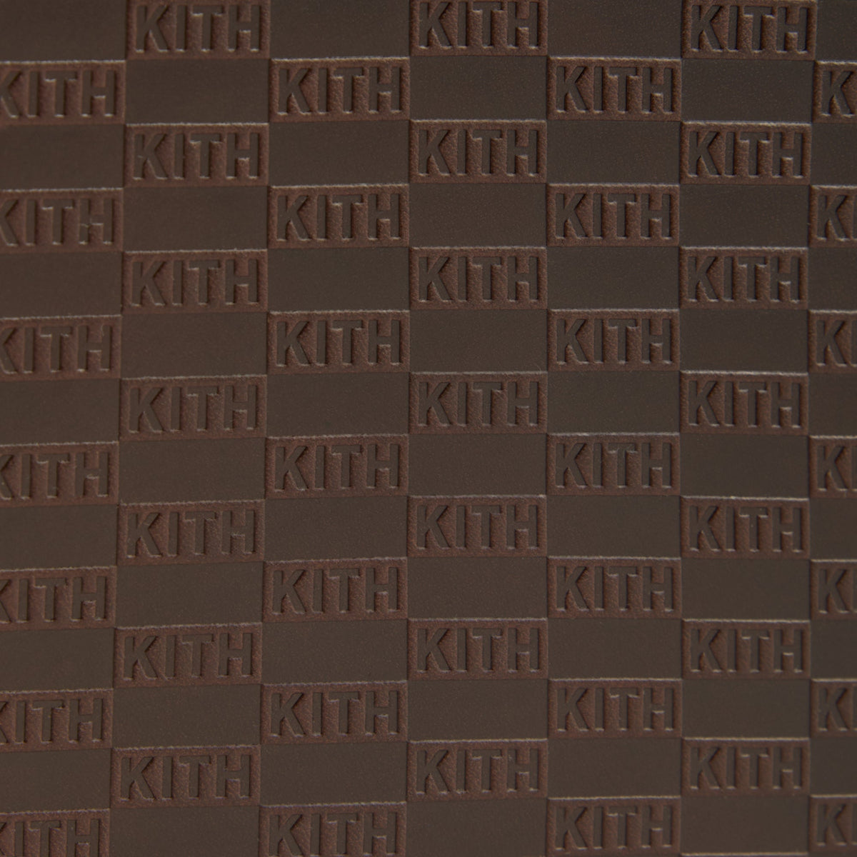 Kith Monogram Leather Dopp Kit - Incognito