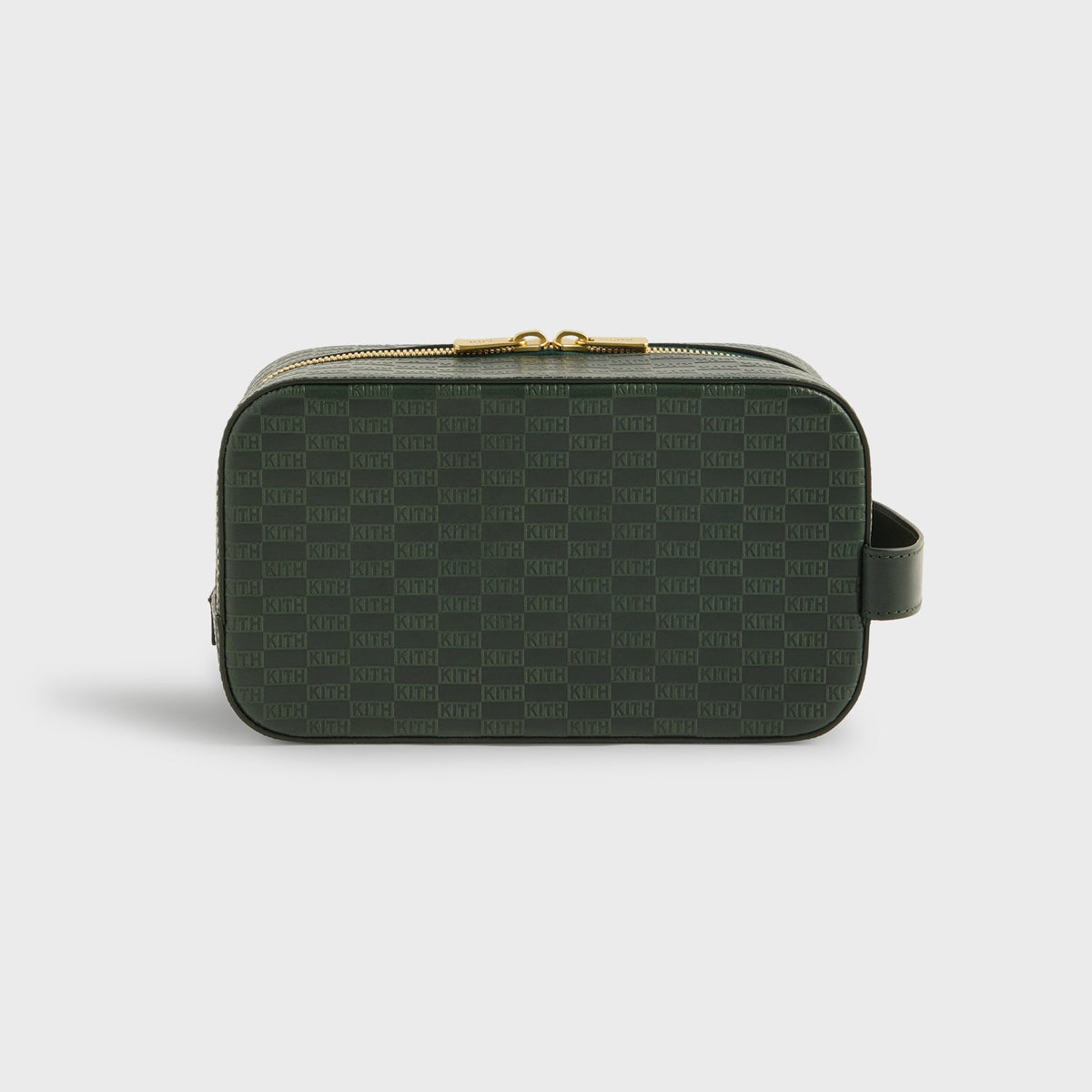Kith Monogram Leather Dopp Kit - Equestrian