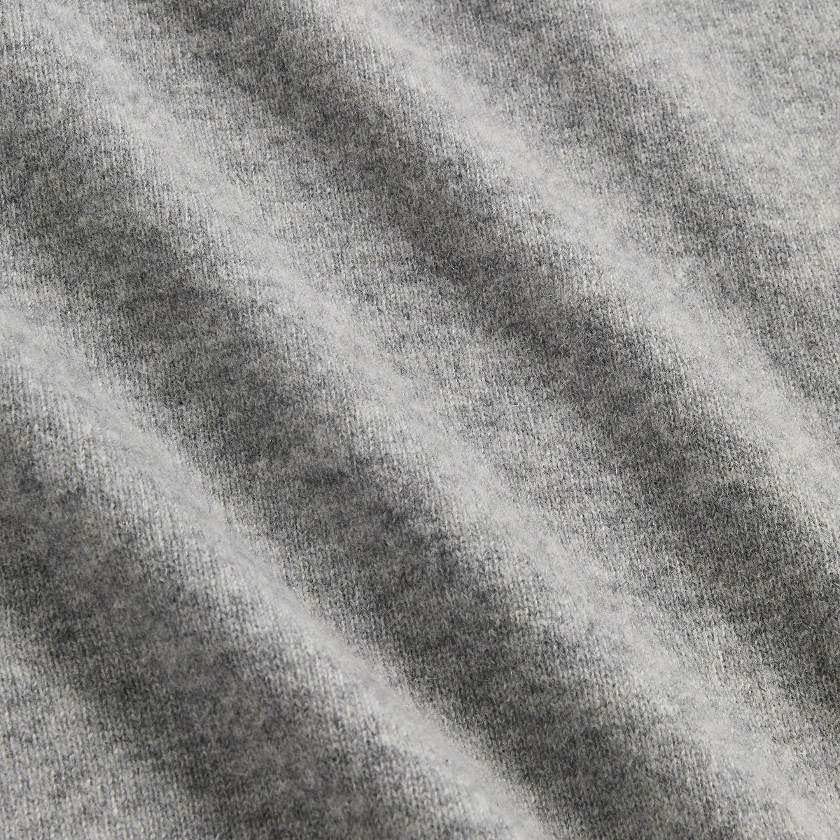 &Kin Cashmere Cyrus Turtleneck - Mid Heather Grey