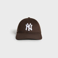 Giorgio Armani & Ronnie Fieg for '47 Wool Deconstructed Franchise LS Fitted Cap - Cacao