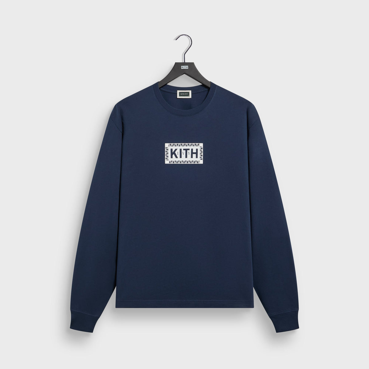 Kith Ivy Classic Logo Long Sleeve Tee - Nocturnal