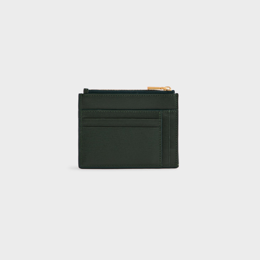 Kith Saffiano Leather Zip Card Case - Stadium