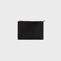 Kith Monogram Vachetta Leather Zip Pouch - Black