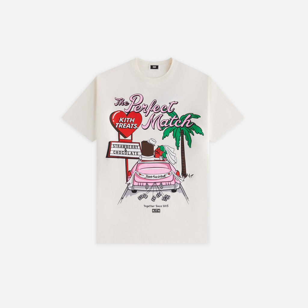 Kith Treats Perfect Match Vintage Tee - Sandrift