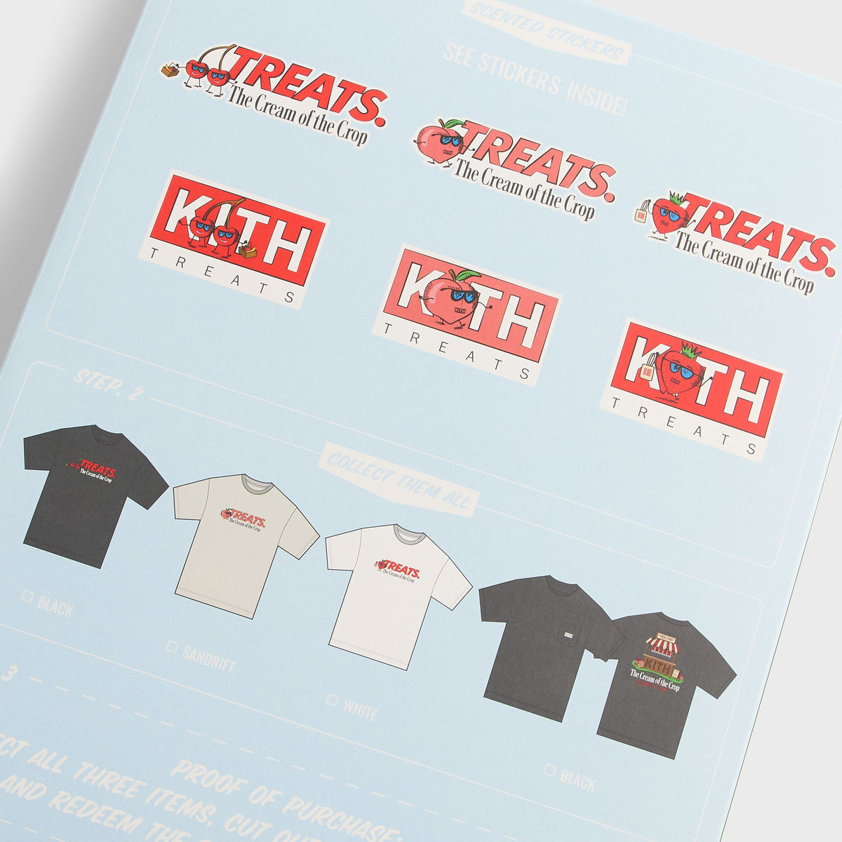 Kith Treats Strawberry Classic Logo Tee - White