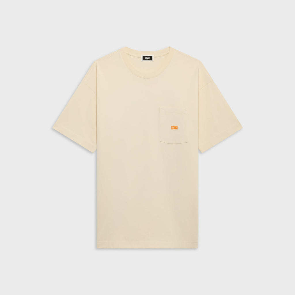 Kith Treats Pumpkin Harvest Pocket Tee - Sandrift