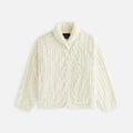 Kith Women Grayson Cable Sherpa Jacket - Sandrift