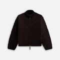 Kith Women Waverly II Crest Fur Jacket - Incognito
