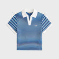 Kith Women Hedi Striped Polo - Nocturnal