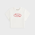 Kith Women Corvin Kith Gleam Cap Sleeve Tee - White