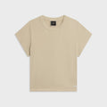 Kith Women Mulberry Vintage Sueded Tee - Oxide