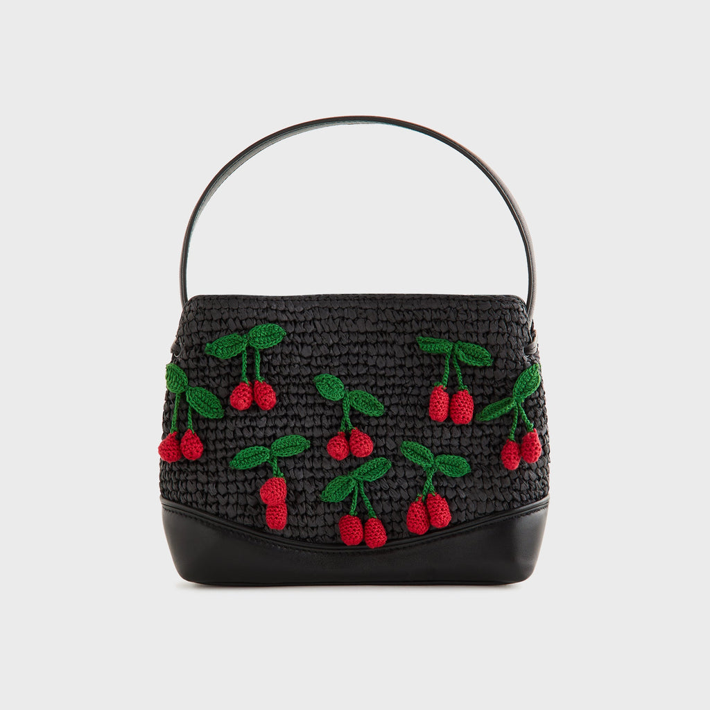 Kith Women Cherry Raffia Mini Katie - Black