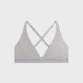 Kith Women Cay Plunge Active Bra - Cool Heather Grey