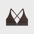 Kith Women Cay Plunge Active Bra - Kindling