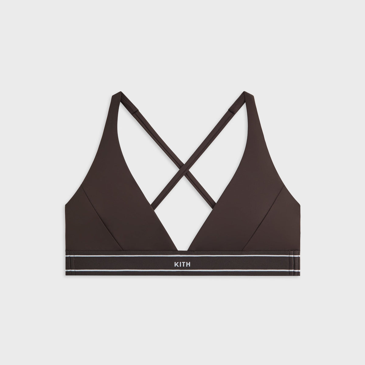 Kith Women Cay Plunge Active Bra - Kindling