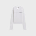 Kith Women Nori Line Tencel Long Sleeve Tee - White