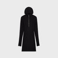 Kith Women Amayna Hooded Backless Mini Dress - Black