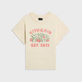 Kith Women Mulberry Vintage Apple Tree Tee - Sandrift