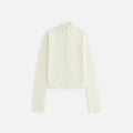 Kith Women Ina Mohair Track Zip - Sandrift