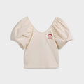 adidas x Simone Rocha Puff Sleeve Tee - Chalk White