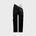 Kim Shui Jee Lace Up Pant - Black