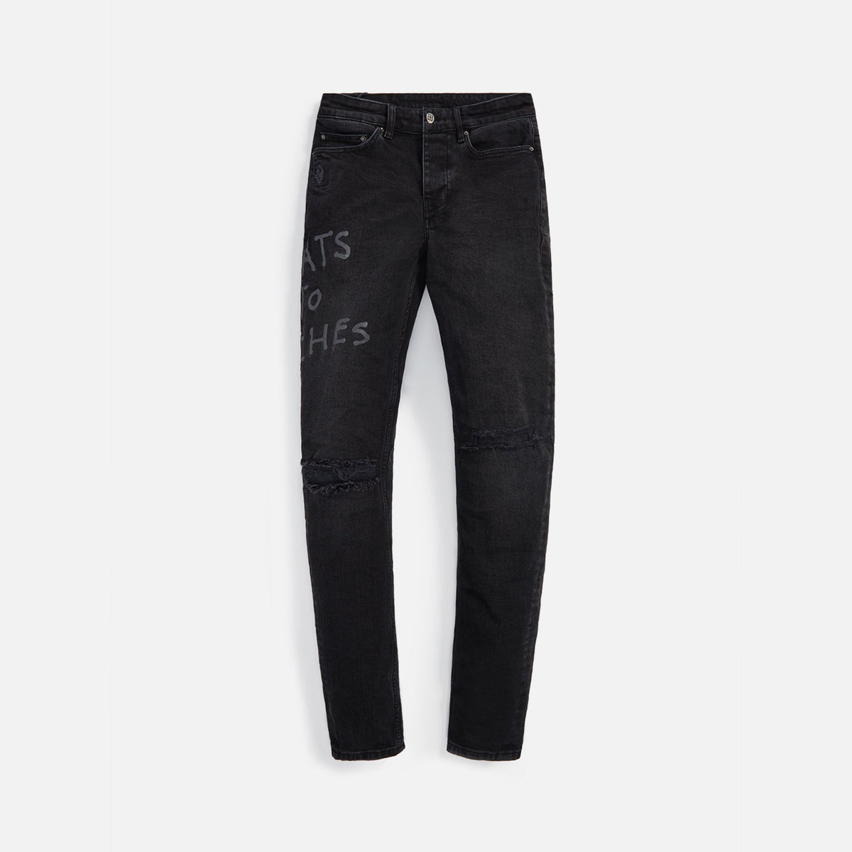 Ksubi Chitch Riches Trashed - Black