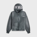 Ksubi Ace Ekcess Zip Thru Hoodie - Black Fade