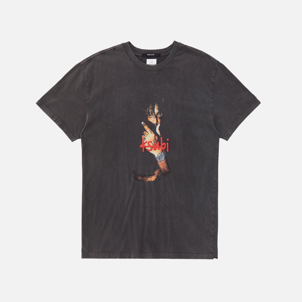 Ksubi x Juice WRLD 999 WRLD Biggie Tee - Faded Black