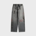 Ksubi Skool Tunnel Trak Pant - Charcoal Fade