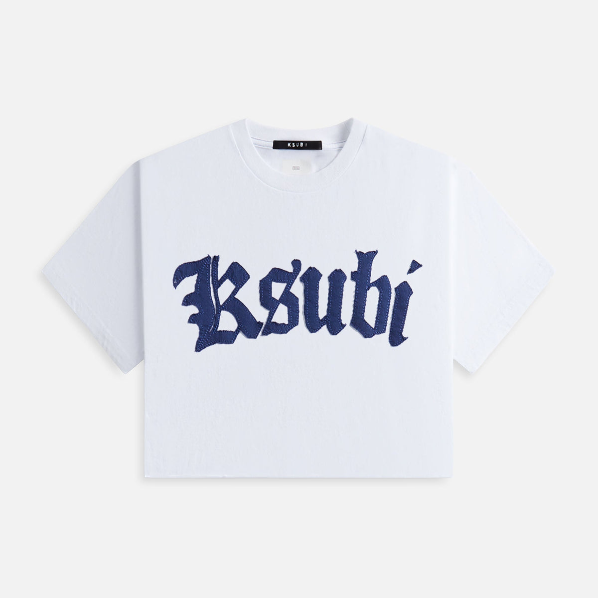 Ksubi Scribe Oh G Crop Tee - White