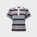Ksubi Sott Shrunken Polo - Multi Stripe