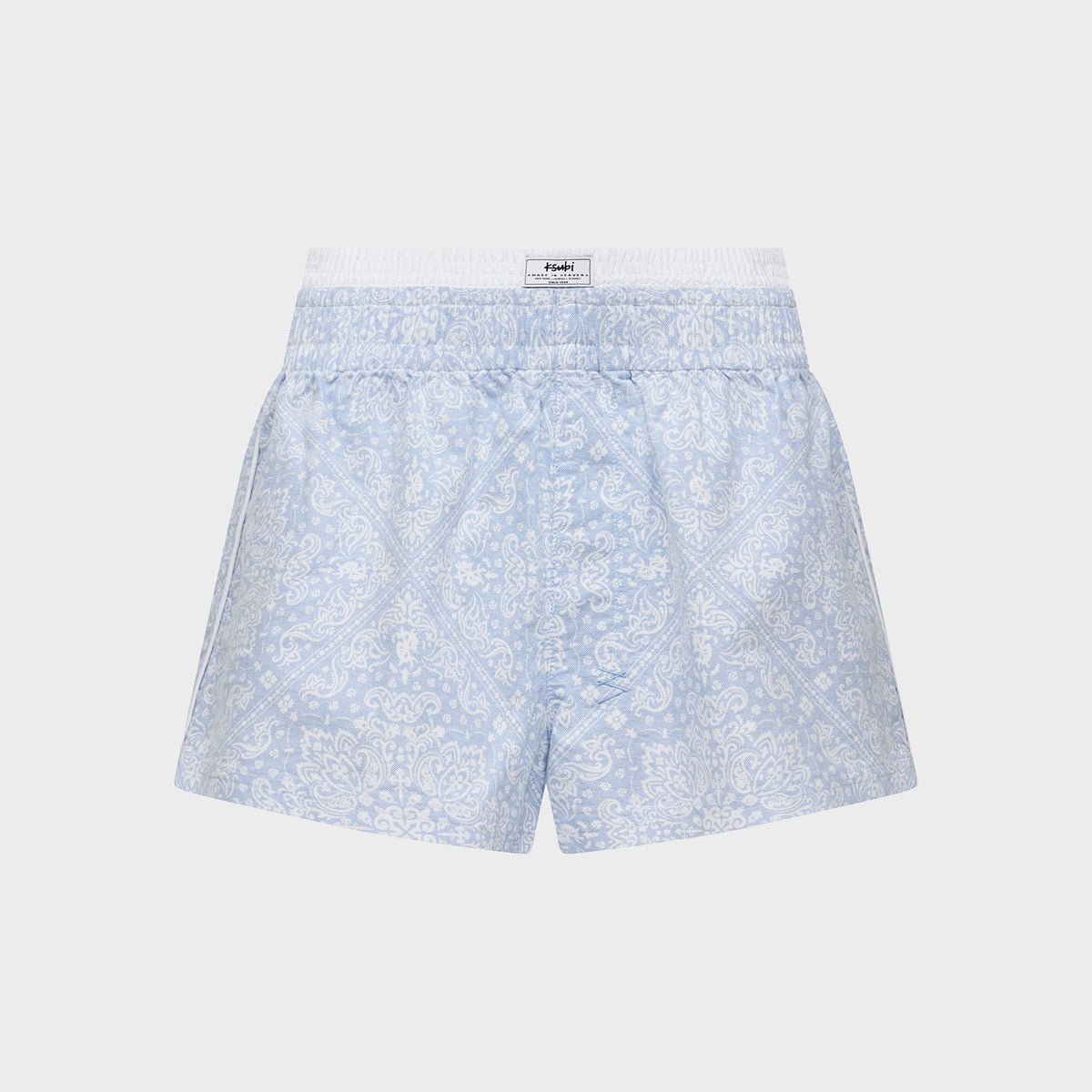 Ksubi Stacked Boxer Short - Bandana Blue