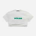 Ksubi Scott Cropped Oh G Tee - Bleach Off White