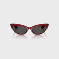 KHAITE x Oliver Peoples 1963C Sunglasses - Dark Red / Grey