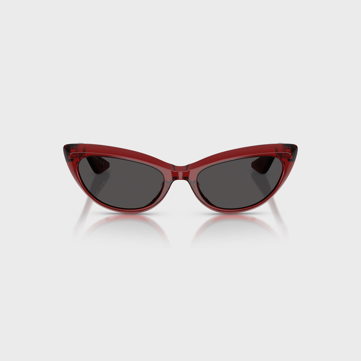 KHAITE x Oliver Peoples 1963C Sunglasses - Dark Red / Grey
