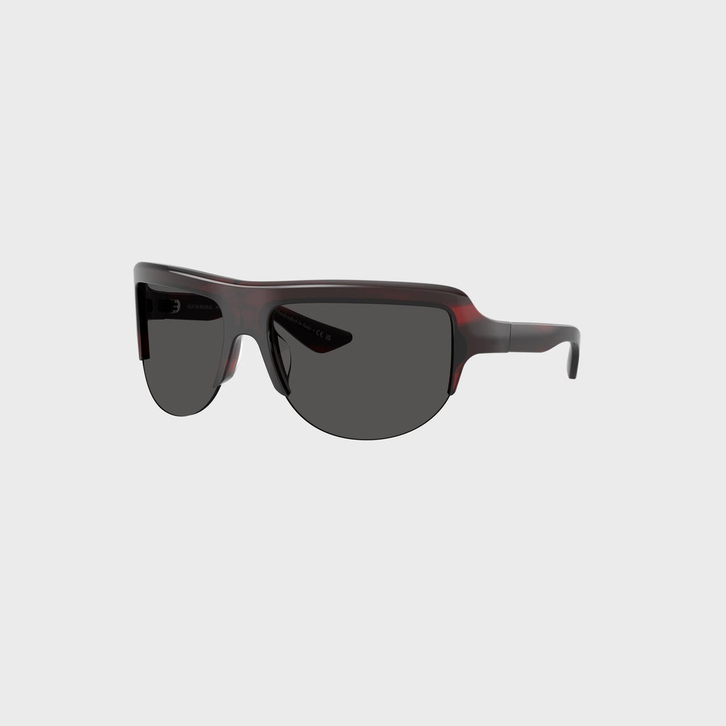 KHAITE x Oliver Peoples 1975C Sunglasses - Bordeaux Bark / Grey
