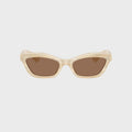 KHAITE x Oliver Peoples 1997C Sunglasses - Beige Silk / Brown