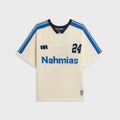 NAHMIAS Cotton Knit Soccer Jersey - Egg White