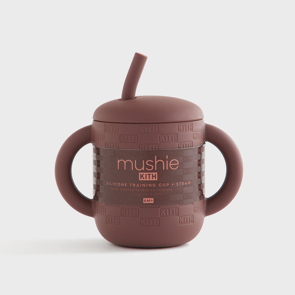 Kith Kids for Mushie Silicone Training Cup & Straw - Rogue